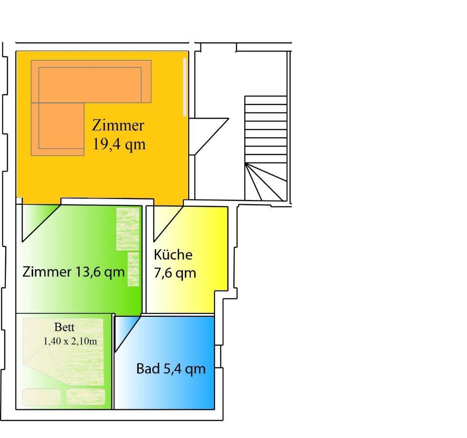 Schwerin Apartment Am Pfaffenteich 1. Obergeschoss Ngoại thất bức ảnh